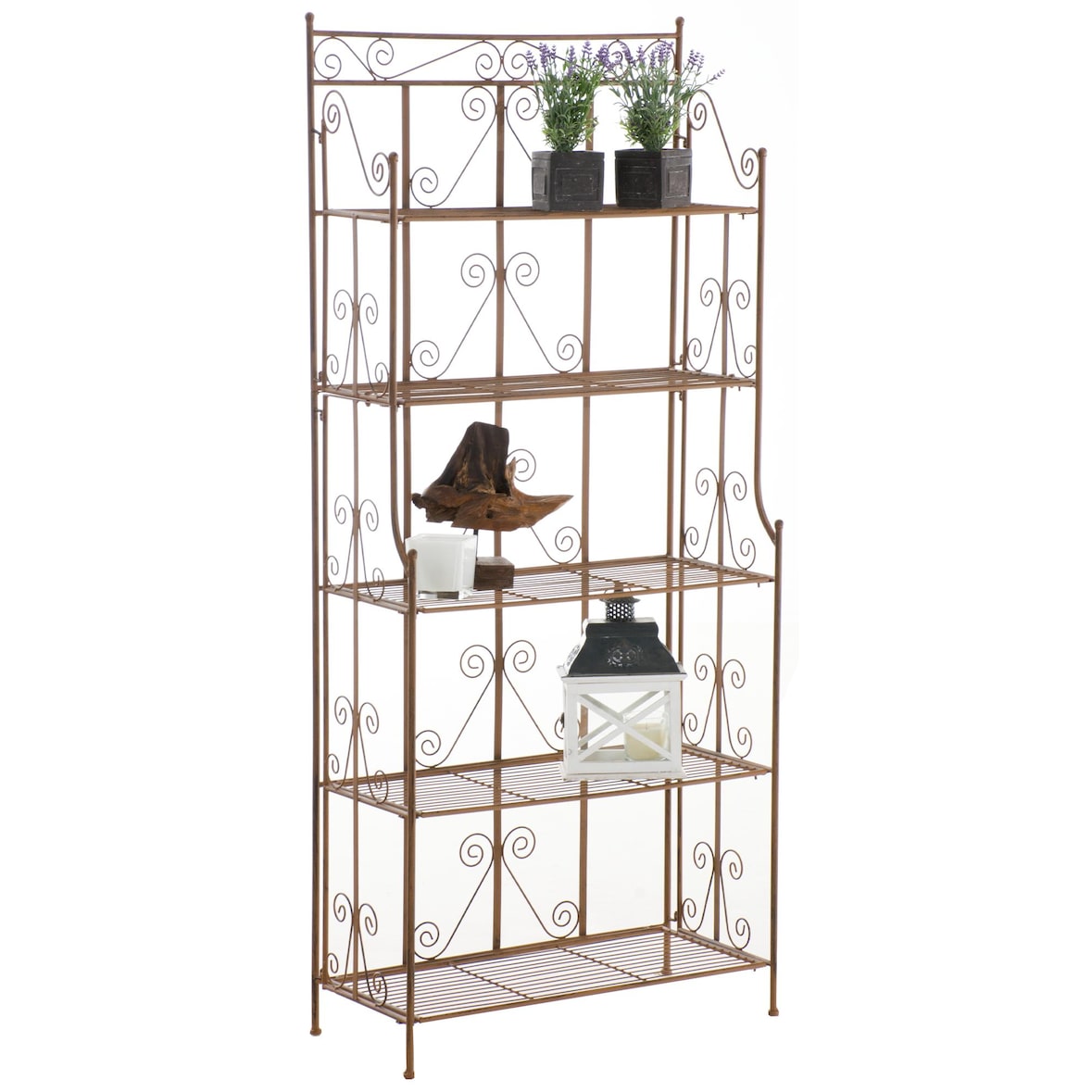 Standregal Ciara antik braun