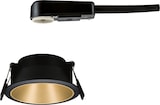 thumbnail of Paulmann Einbauleuchte Cole    rund 88mm  GU10 max. 10W  230V dimmbar  Schwarz#Gold matt 93395