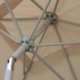 thumbnail of Parasol N23, tuinparasol, 2x3m rechthoekig kantelbaar, polyester/aluminium 4,5kg UV-bescherming 50+ ~ antraciet