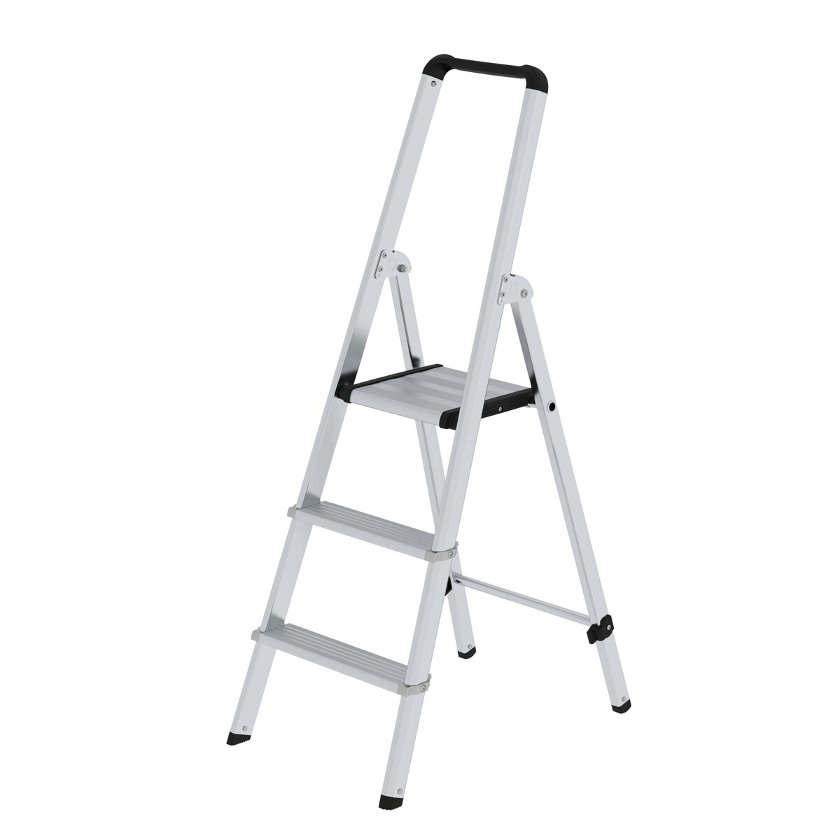 PROREGAL ML Stufen-Stehleiter einseitig begehbar 3 Stufen