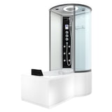thumbnail of Kombination Badewanne Dusche K55-L03-EC Duschtempel 170x100 cm