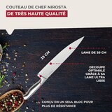 thumbnail of Couteau de chef 33 cm en inox Nirosta Star