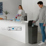 thumbnail of WellHome - Cubo de basura Vertical 70L de 2 Compartimentos (40L + 30L) Antracita