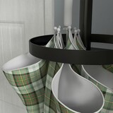 thumbnail of HOMCOM Appendiabiti da Terra Portaombrelli e 8 Ganci Ø34x177cm Nero