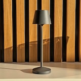 thumbnail of Lumisky 9 Lampes de table EMILY Gris + base de chargement Acier Gris anthracite