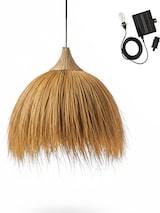 thumbnail of Lumisky MASAI Solar-Pendelleuchte D60CM 5M Rayungs Kraut Beige