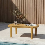 thumbnail of Set salotto da giardino con divano, 2 poltrone impilabili e tavolino in polipropilene intrecciato, terrazzo, piscina, bar, resistente – Sirmione- Ocra