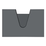 thumbnail of Waschtisch Bad-Unterschrank grau Wandmontage oder stehend V-90.59-01WU