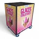 thumbnail of Chariot pour machine à glace italienne - Ice Freddo - 60x70x93cm