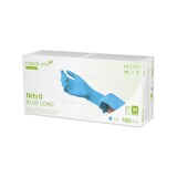 thumbnail of Medi-Inn Nitirl blue long - blau - Gr. L - 300 mm - 1000 Einmalhandschuhe