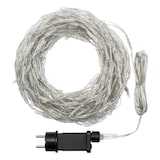 thumbnail of Rideau lumineux effet chute de neige 200xH200cm 400 LED blanc chaud 4 Canaux Timer Lotti