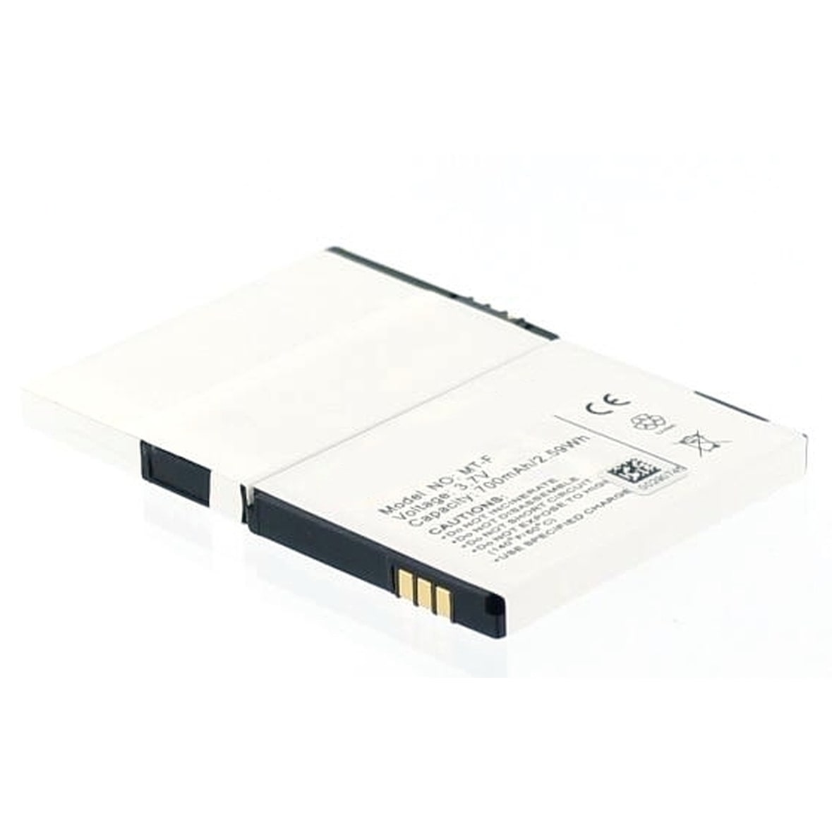 Akku für Avm Fritz!Fon C4 Li-Ion 3,7 Volt 700 mAh schwarz