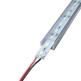 thumbnail of LED Aluschienen transparent Set aus Alustrip und Schiene Profil A 1m Kaltweiß 1 Meter