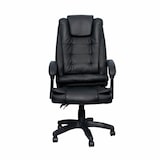 thumbnail of Poltrona da Ufficio DASCK Regolabile e Reclinabile, Ecopelle Nera, Base Girevole a 360° – DASCK-SILLON-NERO