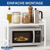 thumbnail of DanDiBo Verstellbares Mikrowellenregal Weiß 2 Stufig 40-64 cm Mikrowellen Regal 96683 Stehend Mikrowellenständer Küchenregal - Kopie