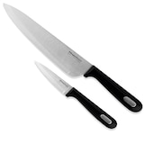 thumbnail of Magefesa Mestre - Set Cuchillos, Chef 20cm + Pelador 9cm, Sabores Inigualables, Acero Inoxidable, Limpieza Fácil, Mango Ergonómico, Corte Preciso