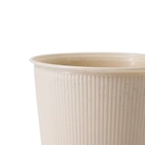 thumbnail of greenbox - vasos acanalados reutilizables 300 ml / 12 oz, Ø 90 mm, blanco crema, 165 piezas.