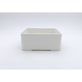thumbnail of Mc Ristorazione, Tegamino quadrato, PBT, 15x15x6 cm., Bianco