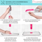 thumbnail of Professional Glisten Spray Mop Wischmop mit Wassertank Weiß Aluminium