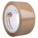 thumbnail of 144 x Klebeband (4,8 cm x 66 m) braun Packband Paketband Kleberolle leise abrollend klebstark BB-Verpackungen PP28