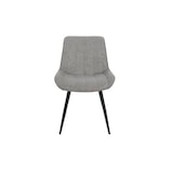 thumbnail of METRO PROFESSIONAL Chaise de restaurant Carla, acier/plastique, gris, lot de 2
