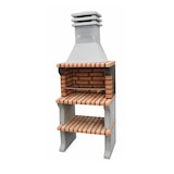 thumbnail of MF - Grillkamin Modell Liz XL (Grau, Orange - 76 x 58 x 210 cm) REF: 3412/3 - Für den Außenbereich