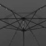 thumbnail of Helloshop26 - Sonnenschirm für den Außenbereich mit LED-Beleuchtung und Metallstange 400 cm anthrazit 02_0008179