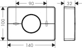 thumbnail of hansgrohe AddStoris Hygienebeutelspender, Mattschwarz