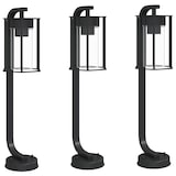 thumbnail of Helloshop26 - Lampadaires d'extérieur 3 pcs 60 cm acier inoxydable noir 02_0042552