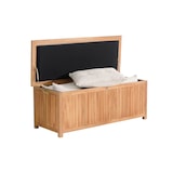 thumbnail of Teak Auflagenbox Odessa teak/140 cm