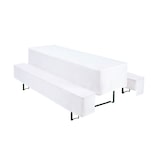 thumbnail of Bierbank Auflagen Hussen Set 6 Teile