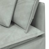 thumbnail of vidaXL Modulares Sofa mit Kissen Samt Hellgrau