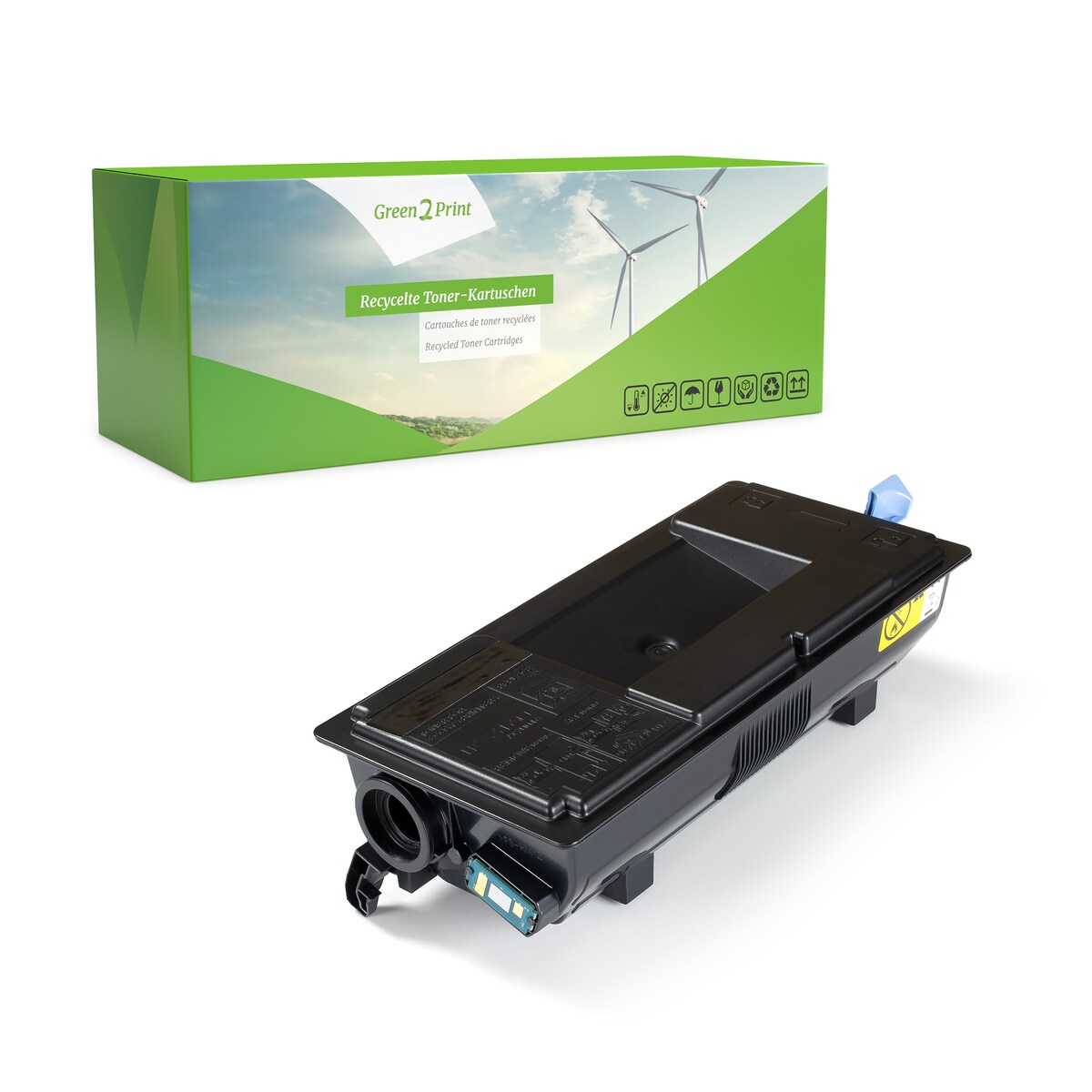 Green2Print Toner schwarz ersetzt Kyocera TK-3160, 1T02T90NL0 passend für Kyocera ECOSYS M3145DN, M3645DN, P3045DN, P3045, P3050DN, P3055DN, P3060DN