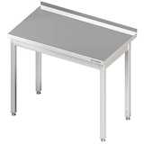 thumbnail of Stalgast Edelstahl Arbeitstisch ohne Grundboden, 400x600x850 mm, ohne Verstrebung, mit Aufkantung, verschweißt