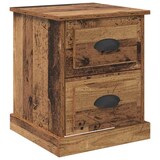 thumbnail of Cabinet de chevet 2 pcs Bois ancien 39 x 39 x 47.5 cm Modèle Épure Contemporaine