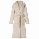 thumbnail of vidaXL Bademantel ohne Kapuze Beige XL Flanell