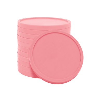 CombiCraft Consumptiemunten – 1000 Stuks, Rood, Met Cijfer 1, Ø29 Mm, Kunststof, Ideaal Voor Festivals, Feesten En Evenementen