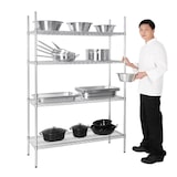 thumbnail of Equipementpro - Modulares Regal 4 Ebenen 1220x457mm Vogue