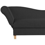 thumbnail of Max Winzer Recamiere mit Armteil links klappbar Selma - schwarz