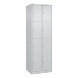 thumbnail of C+P Schließfachschrank Classic PLUS, 2 Abteile, 1850x600x500mm, 7035/7035