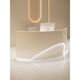 thumbnail of 【M Duihao160cm】Empfangstheke Theke geschwungene Tresen Kasse Empfangstresen beige
