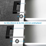 thumbnail of 10 x Möbelgriffe braun gebürstet BA 96mm Edelstahl Schrankgriffe Küchengriffe Schubladen