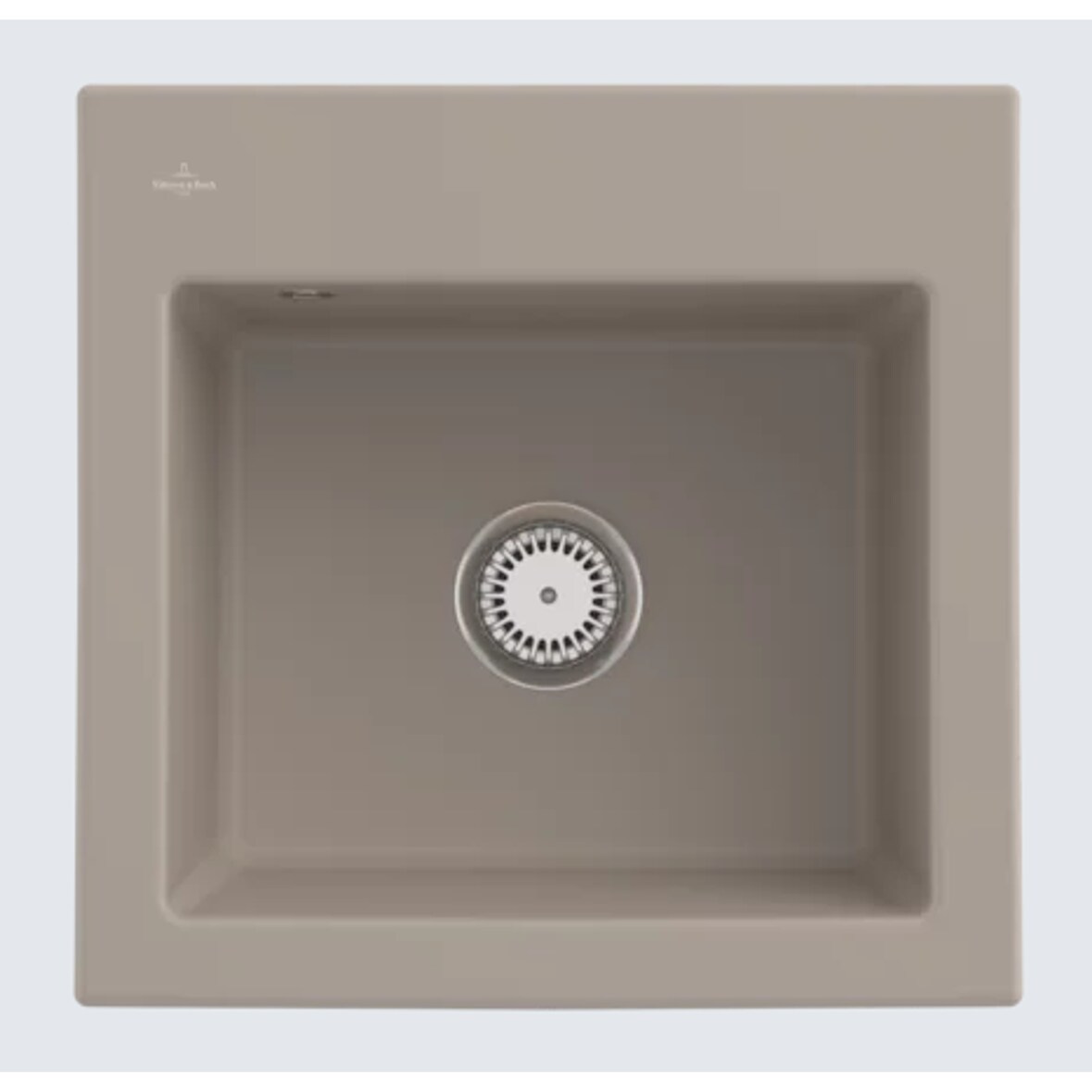 Villeroy&Boch Spülbecken, Küchenspüle Subway 50 S Almond 525x510mm, Unterschrankbreite 50cm