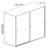 thumbnail of VCM Büroschrank Lona Weiß