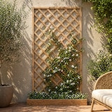 thumbnail of Pannello Grigliato In Legno Di Pino Impregnato Per Giardino Balcone E Terrazza Supporto Decorazione Per Piante Rampicanti Privacy Outdoor 90 x 180 Cm