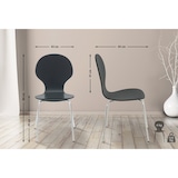 thumbnail of 4x Stapelstuhl DIEGO schwarz