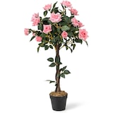 thumbnail of COSTWAY Árbol Artificial con Flores 93 cm, Árbol de Flores Artificial, Planta Artificial en Maceta, Flor Artificial para Hogar Oficina