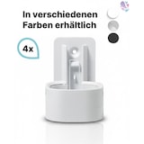 thumbnail of Wandhalterung 4x mit weißer, schwarzer oder verchromter Blende - HOTELSERIE