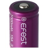 thumbnail of Efest Purple IMR18500, 1000mAh 3,7V, 50.10x19,3mm, Button Top, ungeschützt