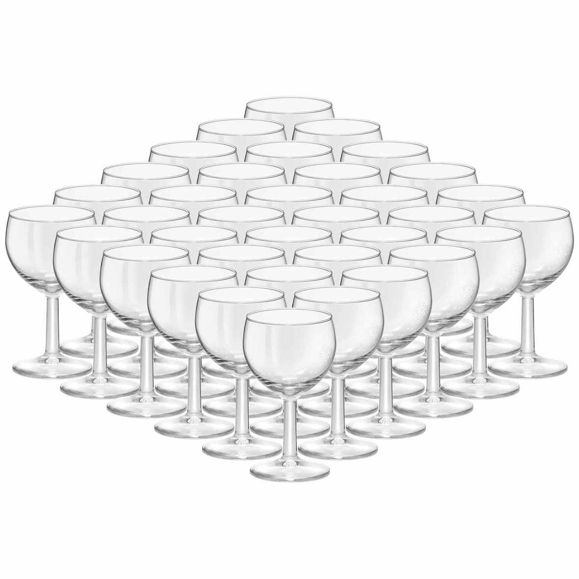 Van Well Ballon Profi Weinglas 0,1 l geeicht 36er Set